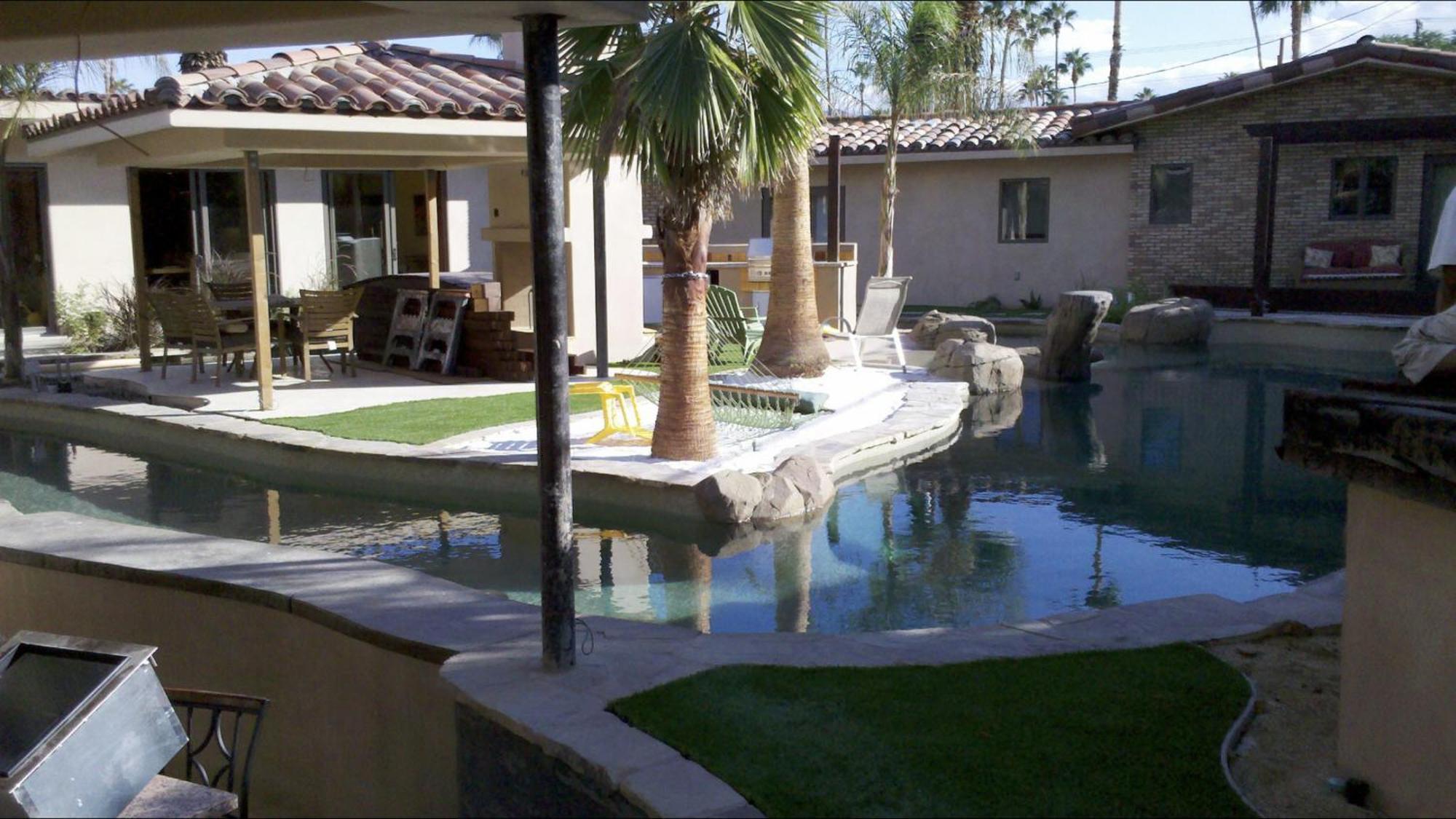 Warm Sands Villa-Moving River/Island Palm Springs Exterior foto